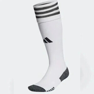 NWT Adidas Adi 23 black white performance athletic soccer football socks M